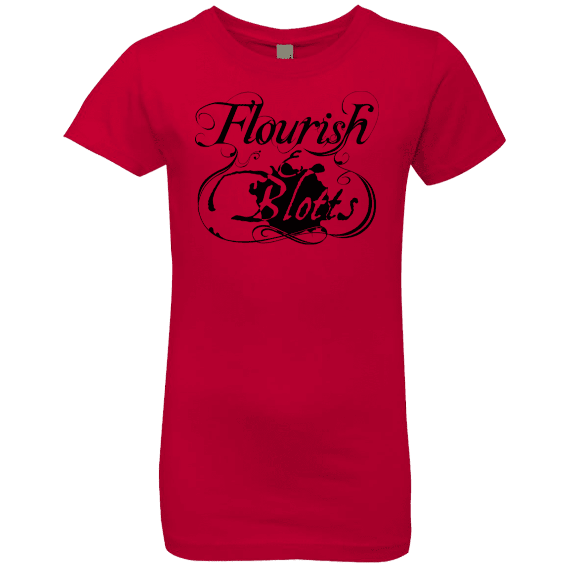 T-Shirts Red / YXS Flourish and Blotts of Diagon Alley Girls Premium T-Shirt