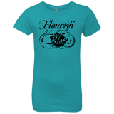 T-Shirts Tahiti Blue / YXS Flourish and Blotts of Diagon Alley Girls Premium T-Shirt