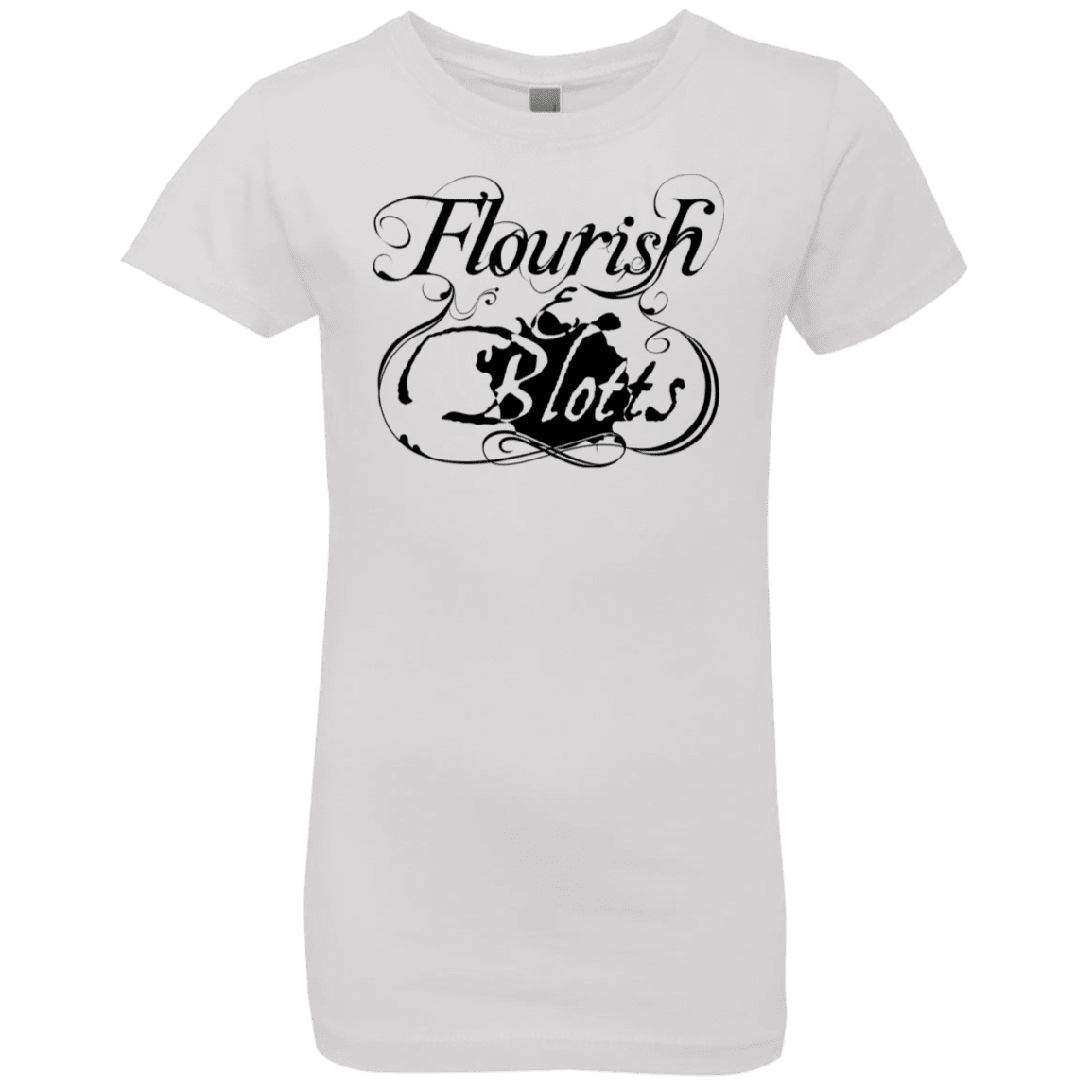 T-Shirts White / YXS Flourish and Blotts of Diagon Alley Girls Premium T-Shirt