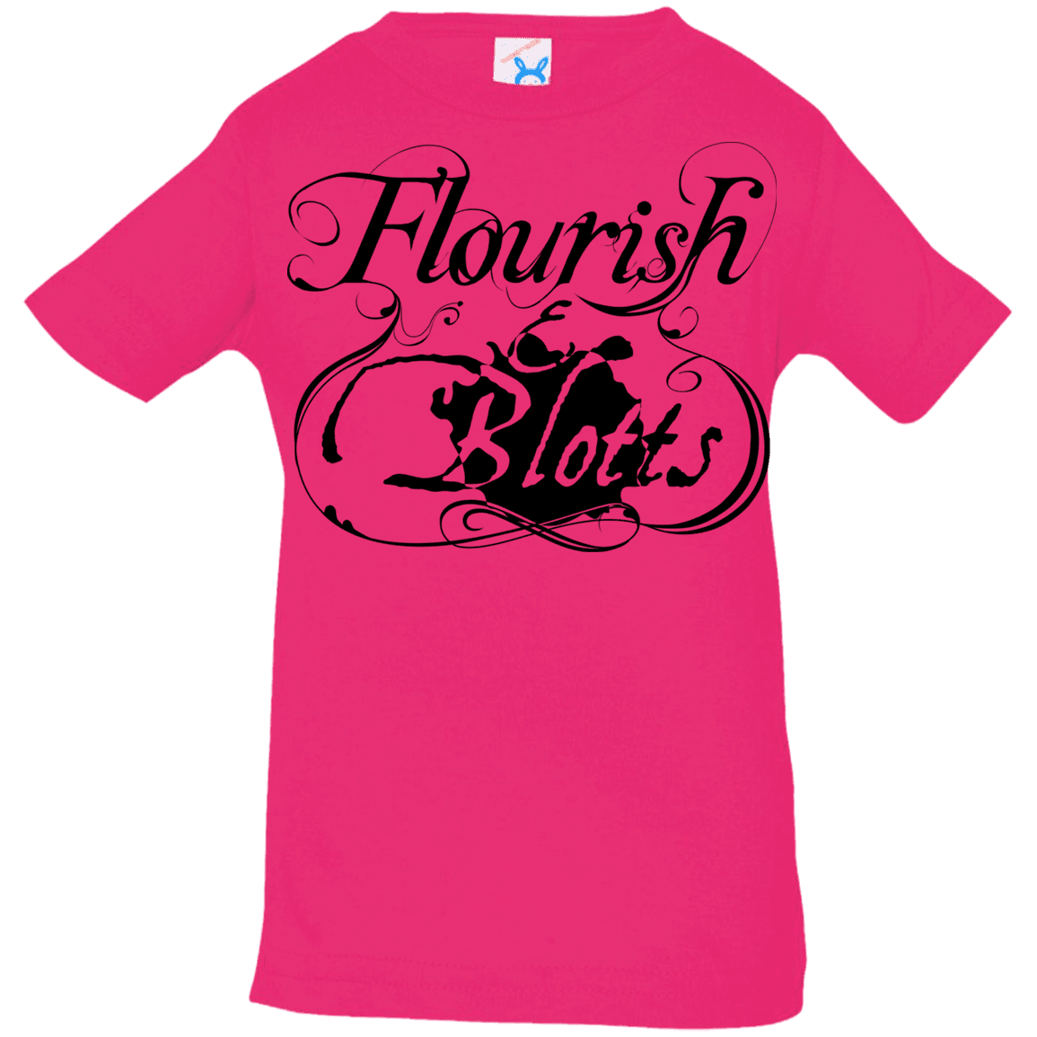 T-Shirts Hot Pink / 6 Months Flourish and Blotts of Diagon Alley Infant Premium T-Shirt