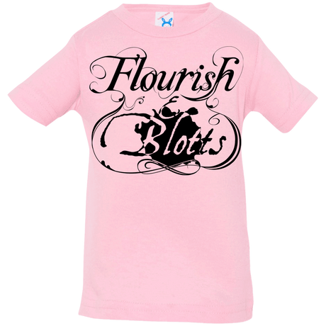 T-Shirts Pink / 6 Months Flourish and Blotts of Diagon Alley Infant Premium T-Shirt