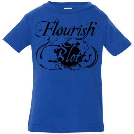 T-Shirts Royal / 6 Months Flourish and Blotts of Diagon Alley Infant Premium T-Shirt