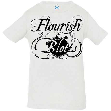 T-Shirts White / 6 Months Flourish and Blotts of Diagon Alley Infant Premium T-Shirt