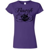 T-Shirts Purple / S Flourish and Blotts of Diagon Alley Junior Slimmer-Fit T-Shirt