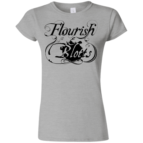 T-Shirts Sport Grey / S Flourish and Blotts of Diagon Alley Junior Slimmer-Fit T-Shirt