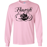 T-Shirts Light Pink / S Flourish and Blotts of Diagon Alley Men's Long Sleeve T-Shirt