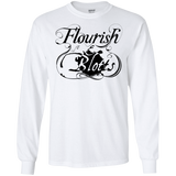 T-Shirts White / S Flourish and Blotts of Diagon Alley Men's Long Sleeve T-Shirt