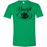T-Shirts Irish Green / S Flourish and Blotts of Diagon Alley Men's Semi-Fitted Softstyle