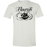 T-Shirts White / X-Small Flourish and Blotts of Diagon Alley Men's Semi-Fitted Softstyle