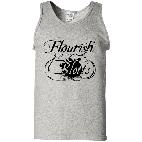 T-Shirts Ash / S Flourish and Blotts of Diagon Alley Men's Tank Top