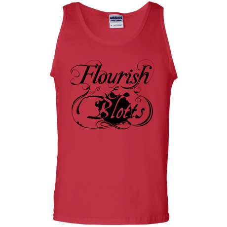 T-Shirts Red / S Flourish and Blotts of Diagon Alley Men's Tank Top