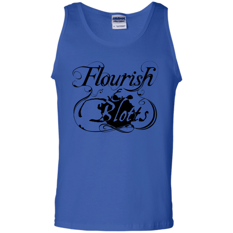 T-Shirts Royal / S Flourish and Blotts of Diagon Alley Men's Tank Top