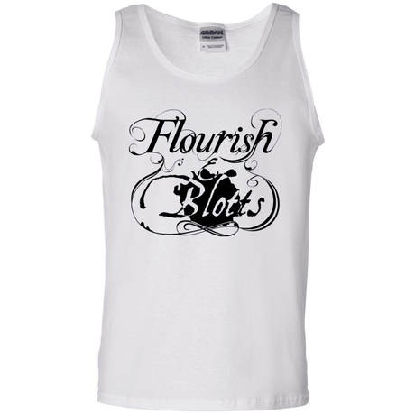 T-Shirts White / S Flourish and Blotts of Diagon Alley Men's Tank Top