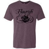 T-Shirts Vintage Purple / S Flourish and Blotts of Diagon Alley Men's Triblend T-Shirt