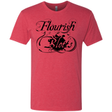 T-Shirts Vintage Red / S Flourish and Blotts of Diagon Alley Men's Triblend T-Shirt
