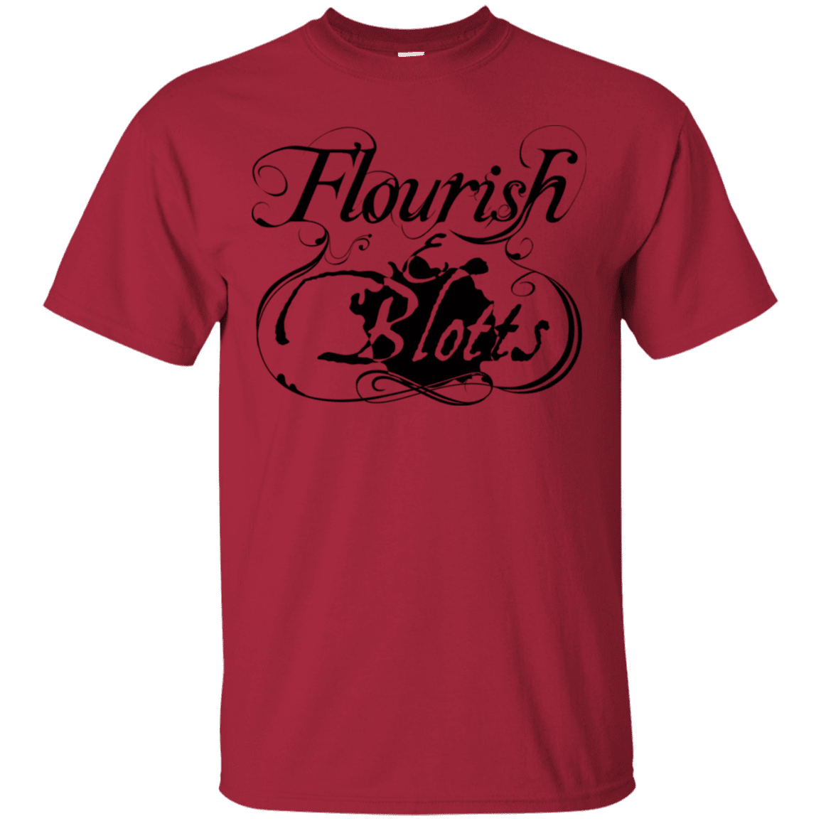 T-Shirts Cardinal / S Flourish and Blotts of Diagon Alley T-Shirt