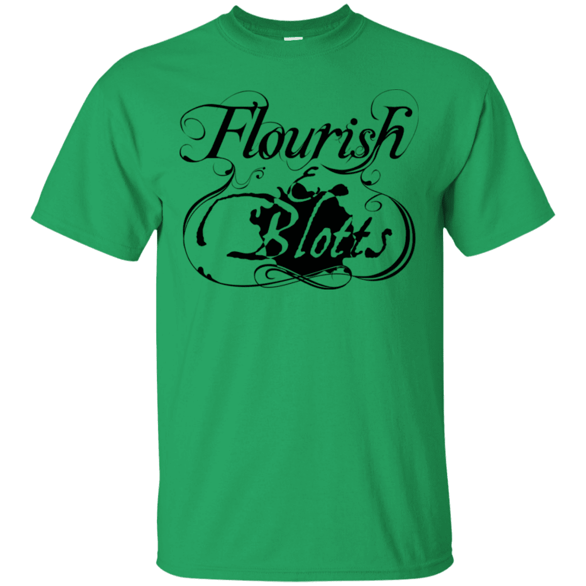 T-Shirts Irish Green / S Flourish and Blotts of Diagon Alley T-Shirt