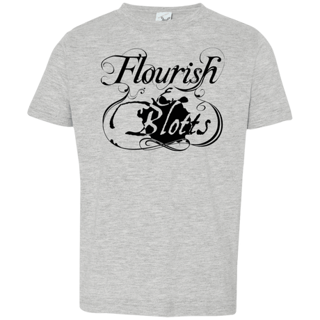 T-Shirts Heather Grey / 2T Flourish and Blotts of Diagon Alley Toddler Premium T-Shirt