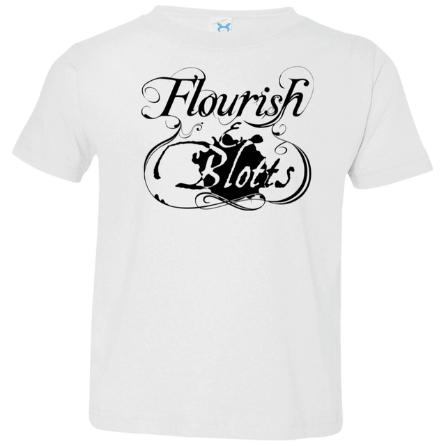 T-Shirts White / 2T Flourish and Blotts of Diagon Alley Toddler Premium T-Shirt