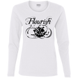 T-Shirts White / S Flourish and Blotts of Diagon Alley Women's Long Sleeve T-Shirt