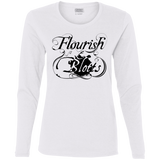 T-Shirts White / S Flourish and Blotts of Diagon Alley Women's Long Sleeve T-Shirt