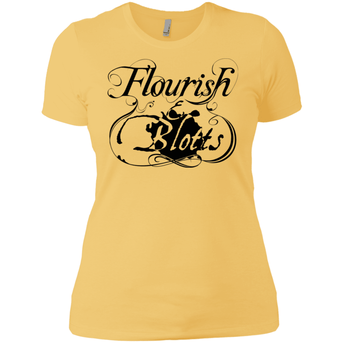 T-Shirts Banana Cream/ / X-Small Flourish and Blotts of Diagon Alley Women's Premium T-Shirt