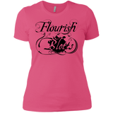 T-Shirts Hot Pink / X-Small Flourish and Blotts of Diagon Alley Women's Premium T-Shirt