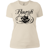 T-Shirts Ivory/ / X-Small Flourish and Blotts of Diagon Alley Women's Premium T-Shirt