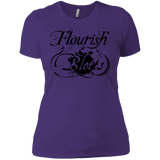T-Shirts Purple Rush/ / X-Small Flourish and Blotts of Diagon Alley Women's Premium T-Shirt
