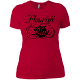 T-Shirts Red / X-Small Flourish and Blotts of Diagon Alley Women's Premium T-Shirt