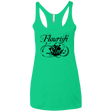 T-Shirts Envy / X-Small Flourish and Blotts of Diagon Alley Women's Triblend Racerback Tank