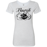 T-Shirts Heather White / S Flourish and Blotts of Diagon Alley Women's Triblend T-Shirt