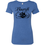 T-Shirts Vintage Royal / S Flourish and Blotts of Diagon Alley Women's Triblend T-Shirt