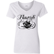 T-Shirts White / S Flourish and Blotts of Diagon Alley Women's V-Neck T-Shirt