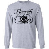 T-Shirts Sport Grey / YS Flourish and Blotts of Diagon Alley Youth Long Sleeve T-Shirt