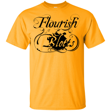 T-Shirts Gold / YXS Flourish and Blotts of Diagon Alley Youth T-Shirt