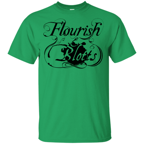 T-Shirts Irish Green / YXS Flourish and Blotts of Diagon Alley Youth T-Shirt