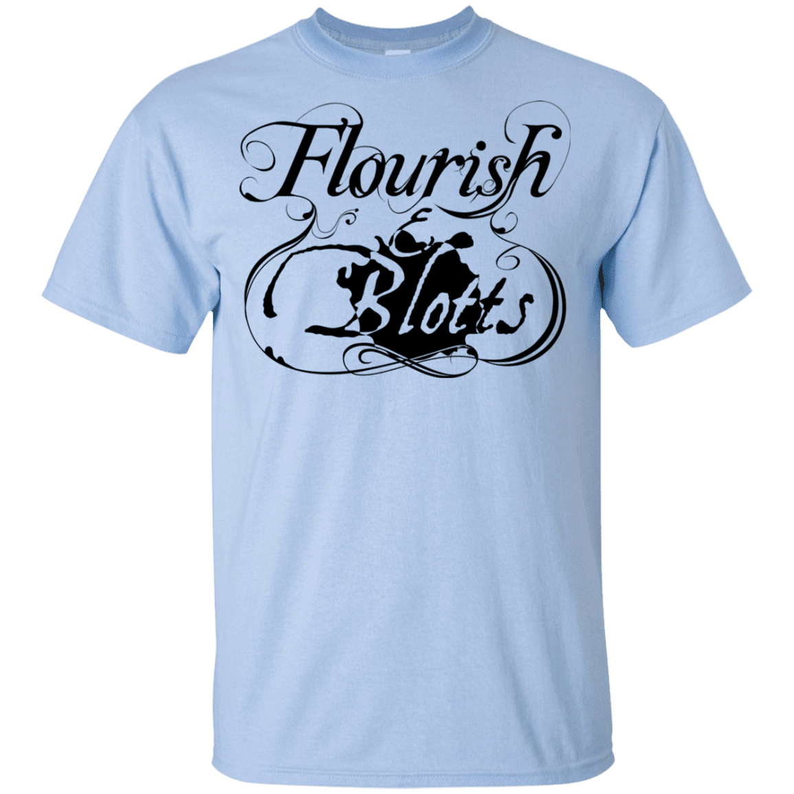 T-Shirts Light Blue / YXS Flourish and Blotts of Diagon Alley Youth T-Shirt