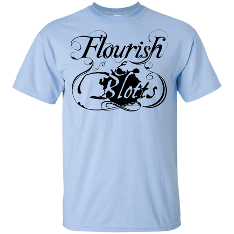 T-Shirts Light Blue / YXS Flourish and Blotts of Diagon Alley Youth T-Shirt