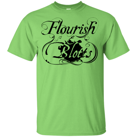 T-Shirts Lime / YXS Flourish and Blotts of Diagon Alley Youth T-Shirt