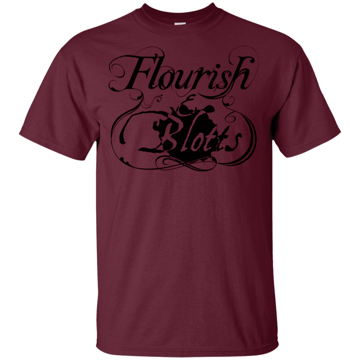 T-Shirts Maroon / YXS Flourish and Blotts of Diagon Alley Youth T-Shirt