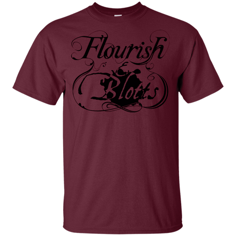 T-Shirts Maroon / YXS Flourish and Blotts of Diagon Alley Youth T-Shirt