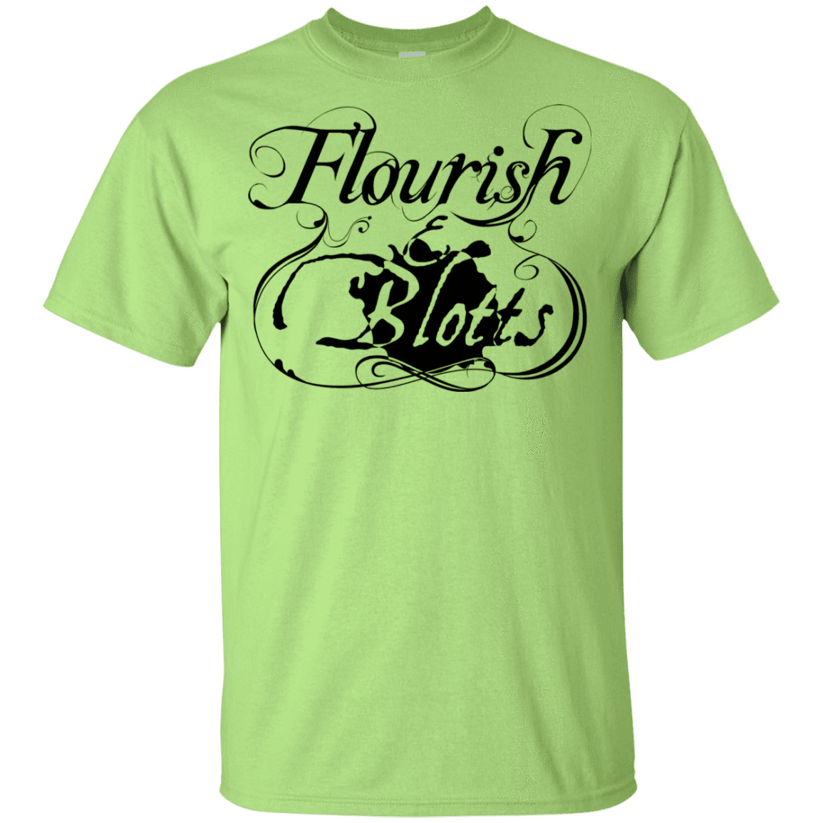 T-Shirts Mint Green / YXS Flourish and Blotts of Diagon Alley Youth T-Shirt