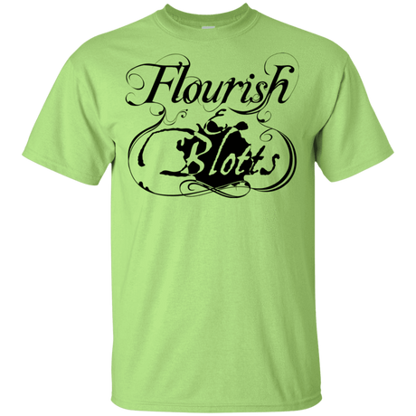 T-Shirts Mint Green / YXS Flourish and Blotts of Diagon Alley Youth T-Shirt