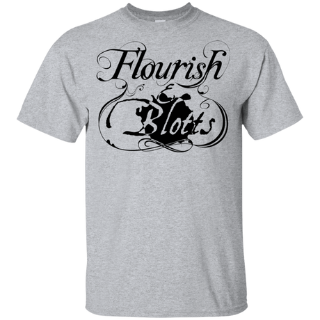 T-Shirts Sport Grey / YXS Flourish and Blotts of Diagon Alley Youth T-Shirt