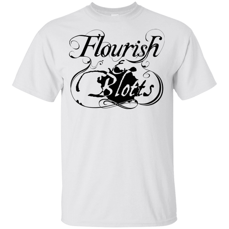 T-Shirts White / YXS Flourish and Blotts of Diagon Alley Youth T-Shirt