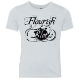 T-Shirts Heather White / YXS Flourish and Blotts of Diagon Alley Youth Triblend T-Shirt