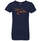 T-Shirts Midnight Navy / YXS Flowerfly Girls Premium T-Shirt