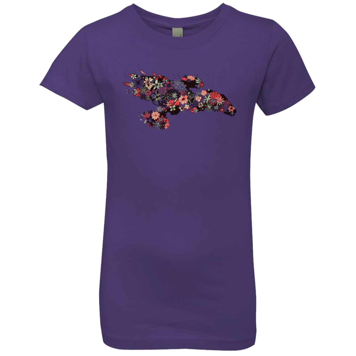 T-Shirts Purple Rush / YXS Flowerfly Girls Premium T-Shirt