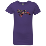 T-Shirts Purple Rush / YXS Flowerfly Girls Premium T-Shirt